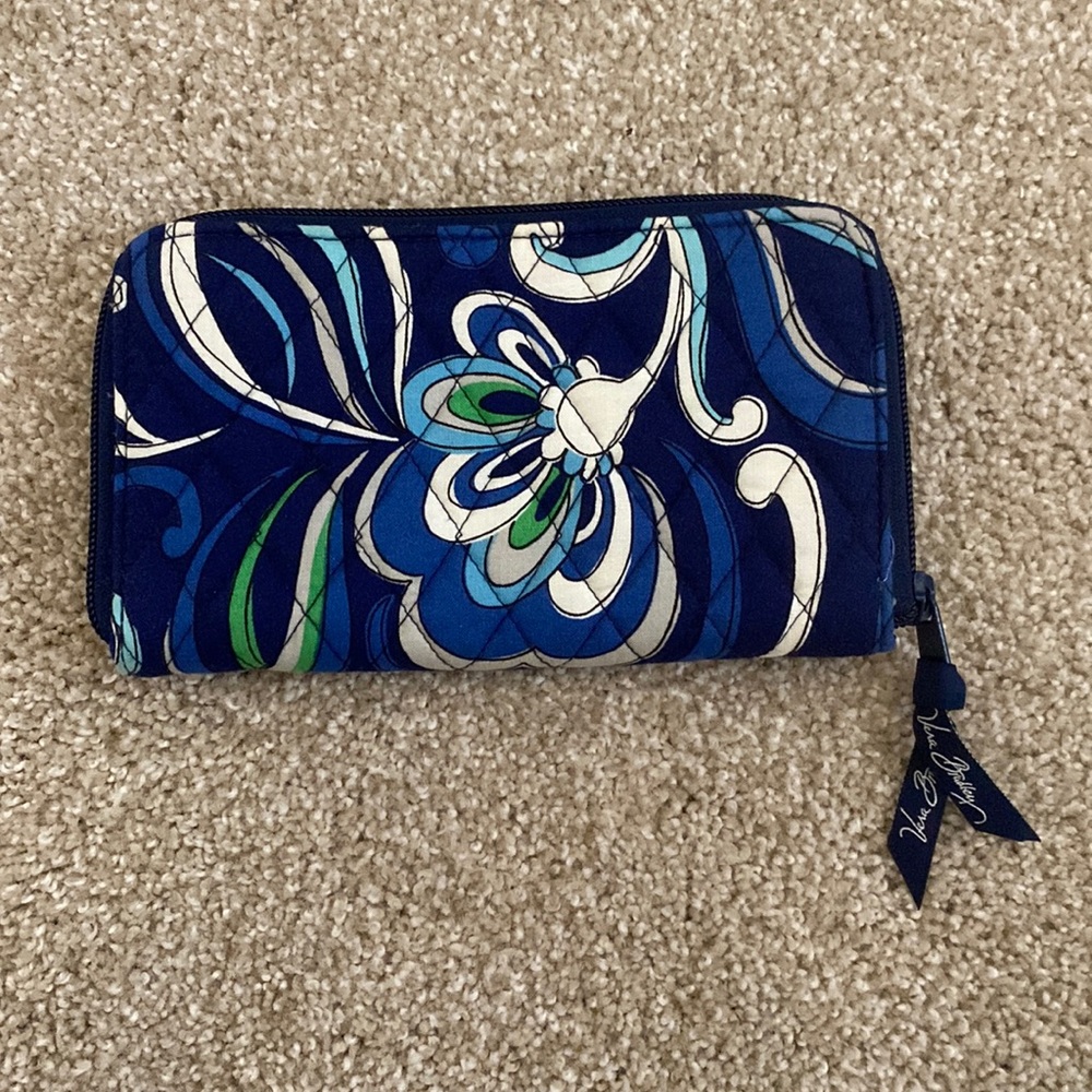 Zip-Around Vera Bradley Wallet in Mosaic